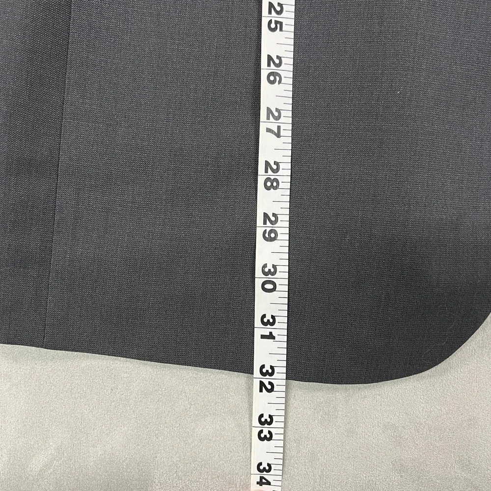 Brooks Brothers Wool Blazer Mens 40R Charcoal Gray Made in‎ Italy Sport Coat